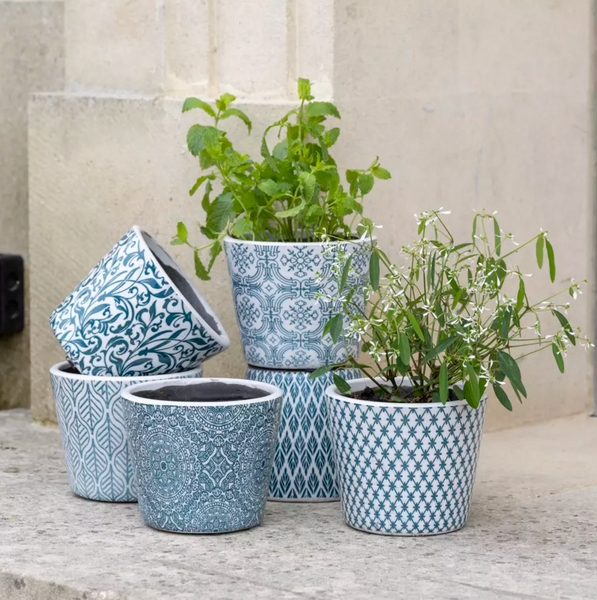Old Style Dutch Pots - Teal