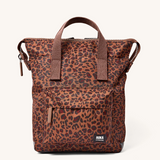 ROKA Bantry Backpack in Mini Leopard - Small
