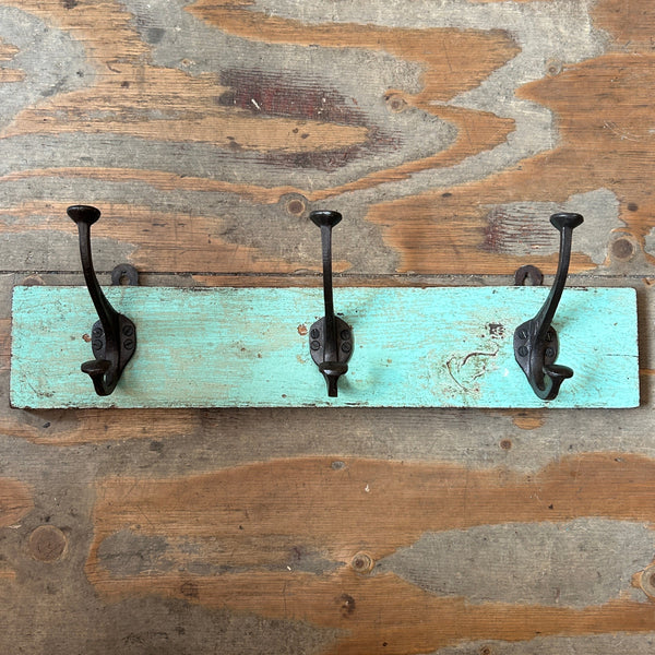 Set of 3 Vintage Hook - Turquoise 
