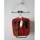 Shoeless Joe Cable Car with Santa Decoration