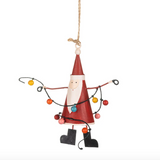Shoeless Joe Fairy Lights Santa