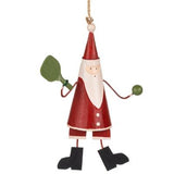 Shoeless Joe Paddleball Santa Decoration