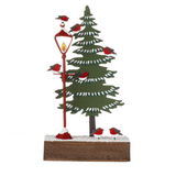 Shoeless Joe Street Light & Tree Block Decoration