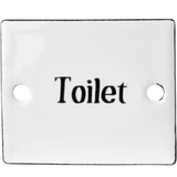 Sign Enamel - Toilet