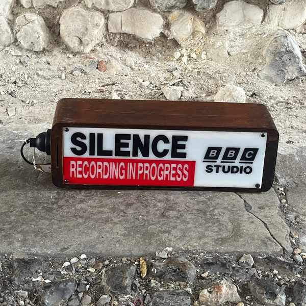 Silence - Recording In Progress BBC Studio Lightbox