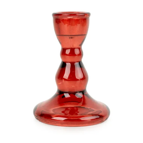 Small Candleholder Red