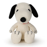 Snoopy Corduroy Soft Toy - Cream Portrait