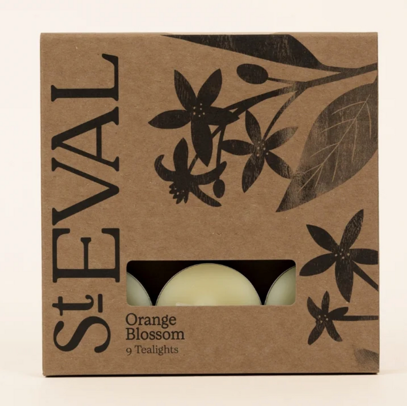 St. Eval Tealights - Orange Blossom - Pack of 9