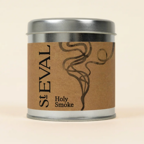 St Eval Tin Candle - Holy Smoke