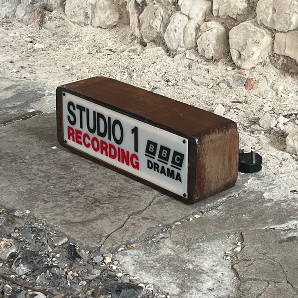 Studio 1 Recording BBC Drama Wooden Lightbox