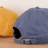 Sunshine Appreciation Society Cotton Baseball Cap - Vintage Blue back
