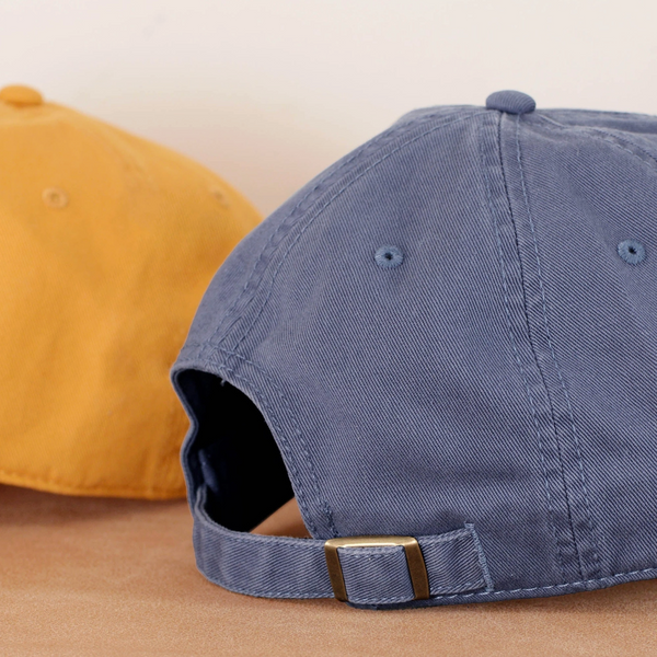 Sunshine Appreciation Society Cotton Baseball Cap - Vintage Blue back