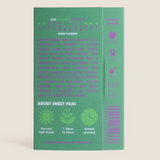 Sweet Pea 'Little Sweetheart' Seed Packet back