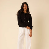 Nobody's Child - Black Knitted Cardigan