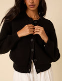 Nobody's Child - Black Knitted Cardigan