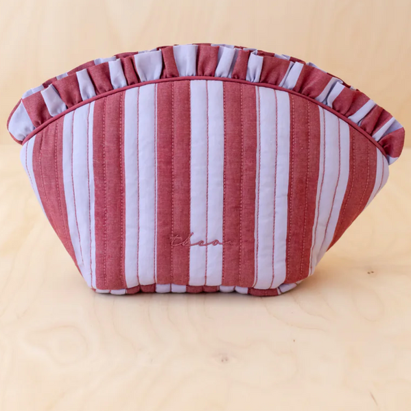TBCO Crescent Wash Bag - Lilac Stripe