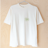 TBCo Cotton T-Shirt - Ecru Flora