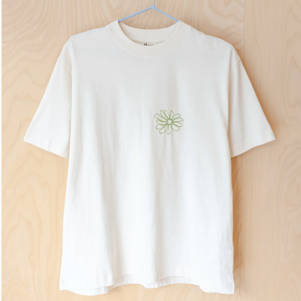 TBCo Cotton T-Shirt - Ecru Flora