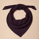 TBCo Merino Wool Triangle Scarf Fig