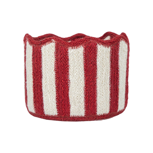 The Braided Company Tulip Basket - Red