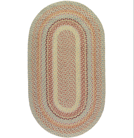 The Braided Rug Company - Pampas Oval Rugs