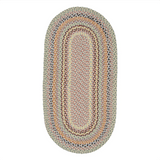 The Braided Rug Company Pampas Oval Jute Rug - 92x152cm