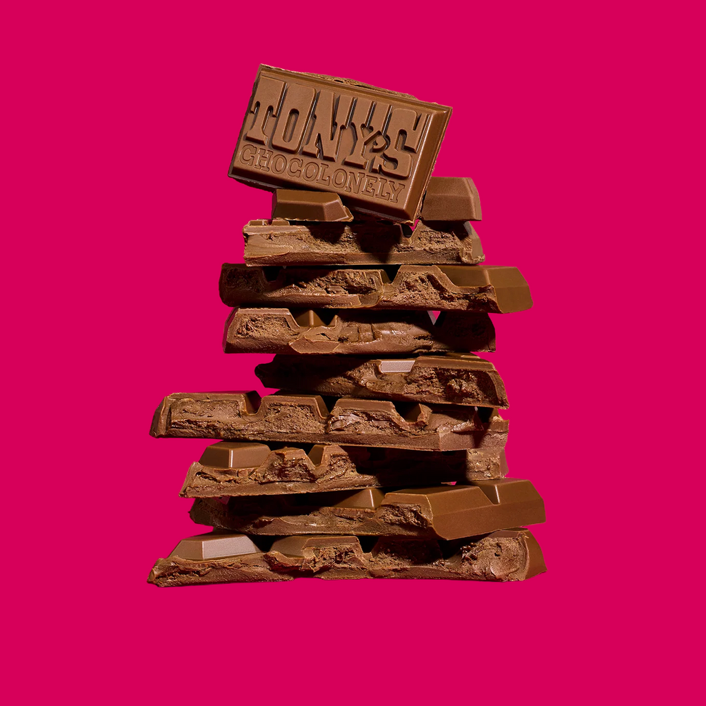 Tony's Chocolonely Filled - Creamy Milk Chocolate Ganache.