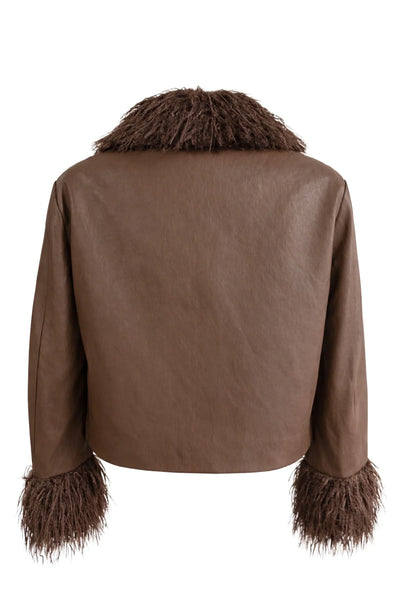 Lolly's Laundry Tracy Jacket - Brown
