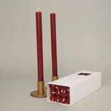 True Grace Dining Candle - Berry Red