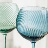 Twist Gin Glass - Blue or Green (Closer)