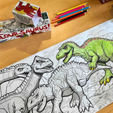 Colour-saurus - 12ft Poster
