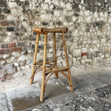Vintage Bamboo Bar Stool
