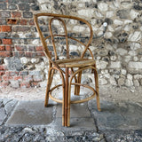 Vintage Bamboo Occasional Char Right