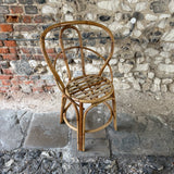 Vintage Bamboo Occasional Chair