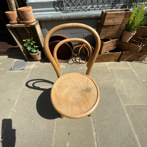 Vintage Bentwood Child’s Chair Top