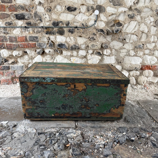 Vintage Blanket Box