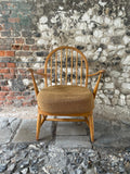 Vintage Blonde Ercol Lounge Chair Portrait