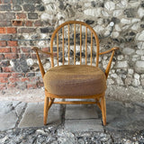 Vintage Blonde Ercol Lounge Chair