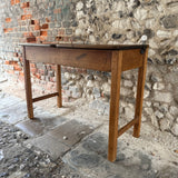 Vintage Double School Desk Right