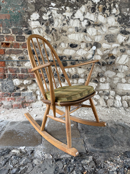 Vintage Ercol Rocking Chair Side