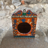 Vintage Hand Painted Clock Box
