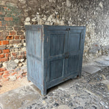 Vintage Indian Painted Cupboard Left