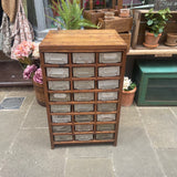 Vintage Industrial Drawer Unit