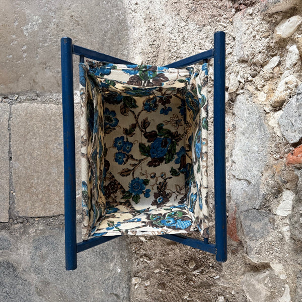 Vintage Knitting Basket Top