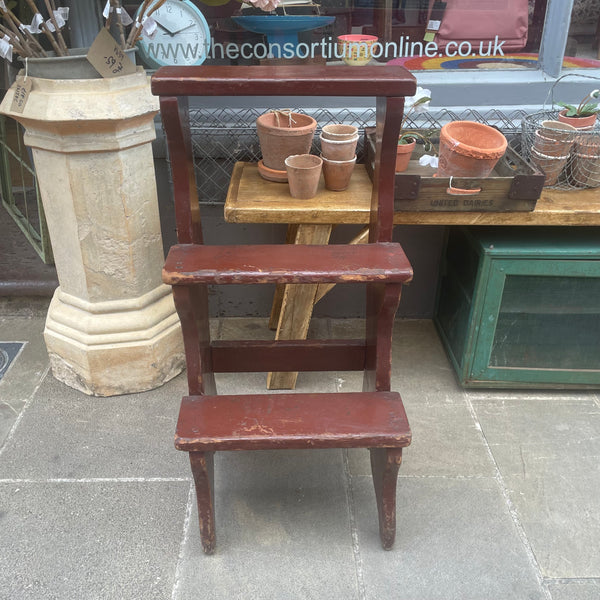 Vintage Library Steps