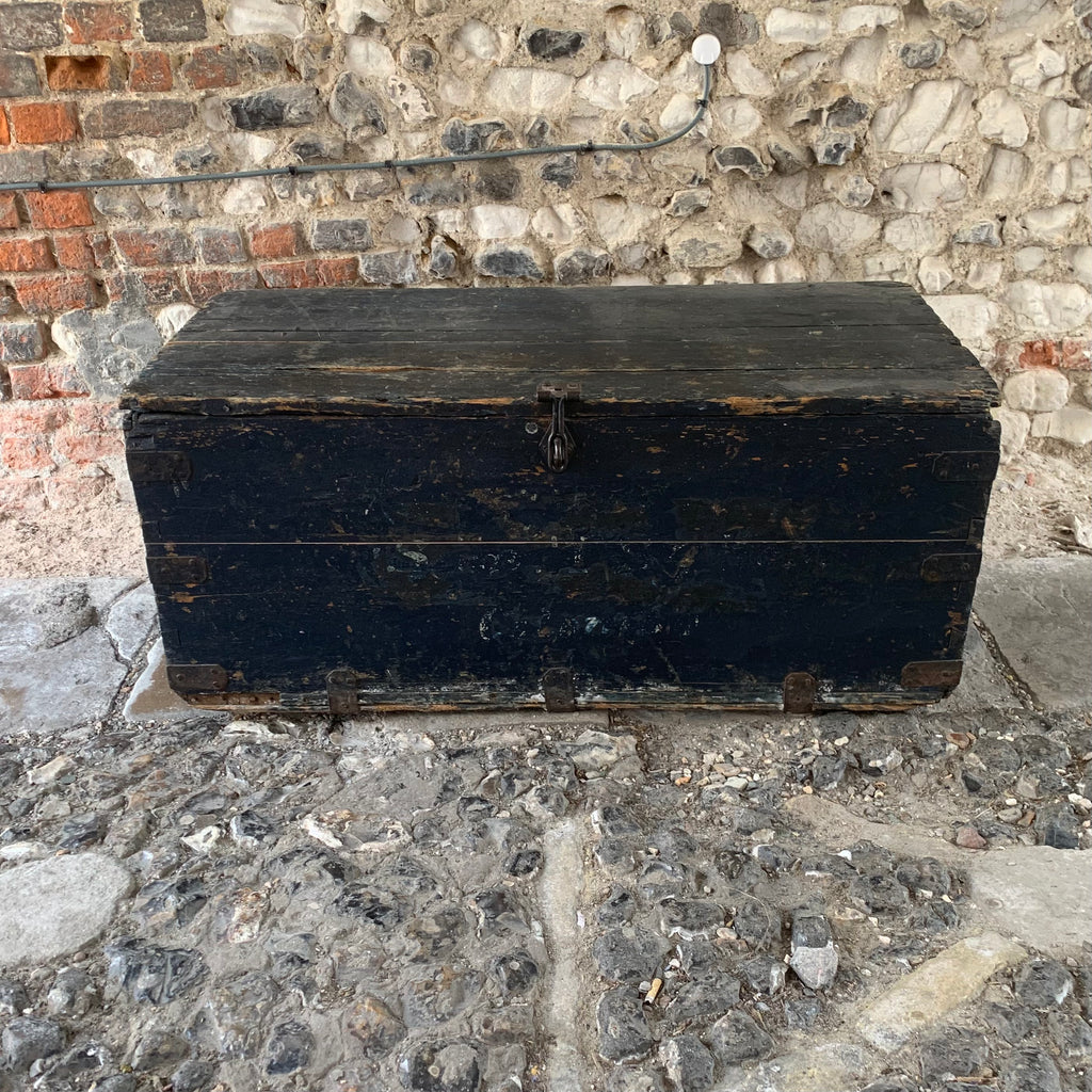 Vintage Painted Chest Front