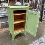 Vintage Painted Cupboard Open
