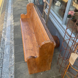 Vintage Pine Pew End