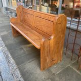 Vintage Pine Pew Diagonal