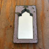 Vintage Purple Circus Mirror 